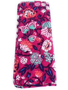Vera Bradley Curling & Flat Iron Cover Bloom Berry Quilted Cotton